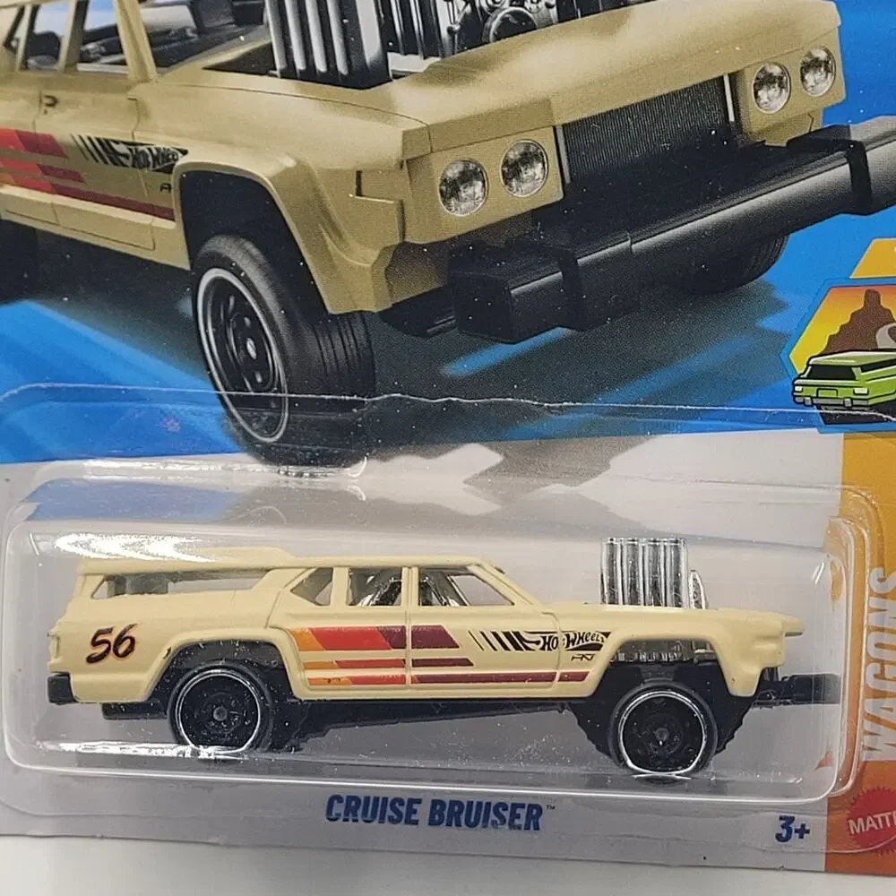 2026 Hot Wheels Cruise Bruiser 87/250 Beige Red Black Wagons Series 1/10